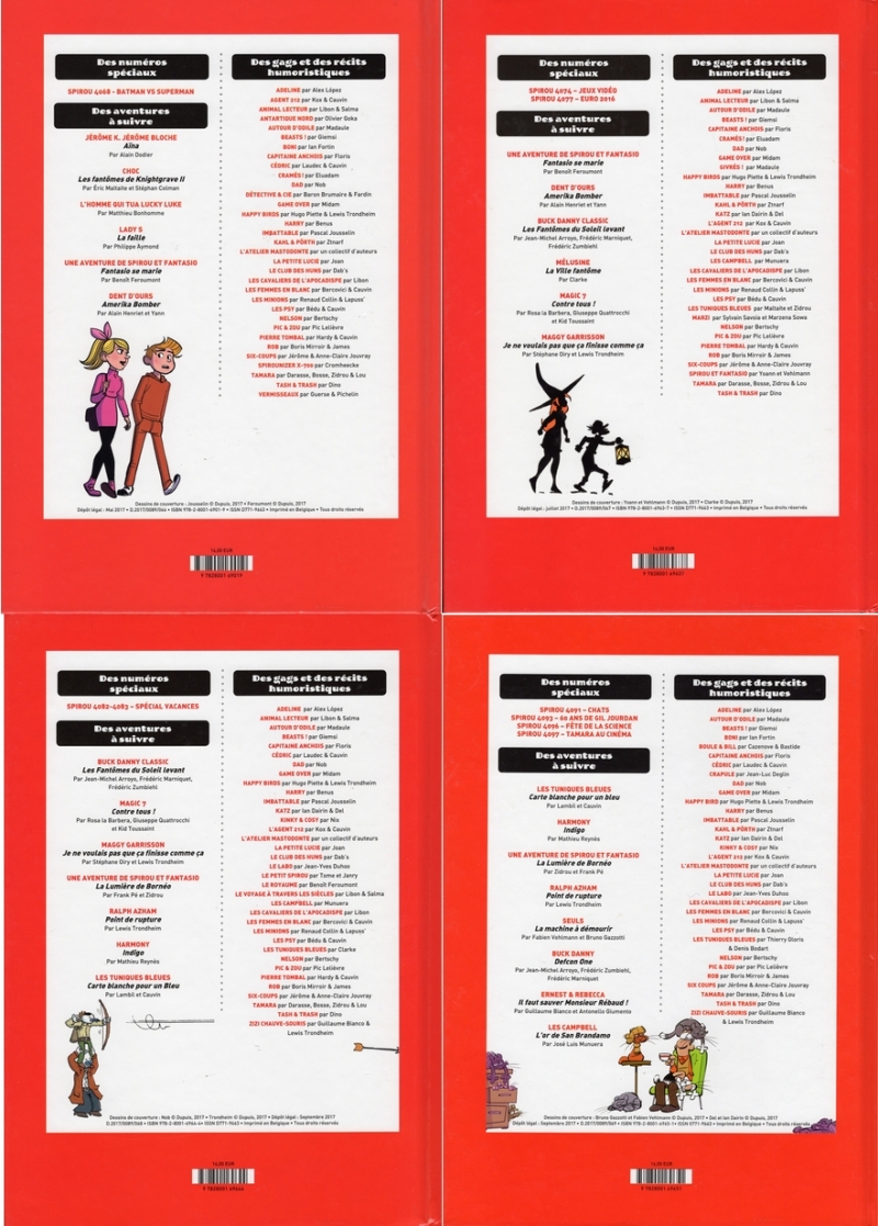 Recueils 345 - 348 2ep